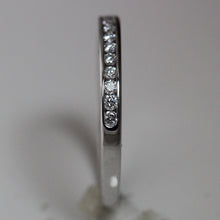 Load image into Gallery viewer, Tiffany Chanel Set Diamond Band 2mm