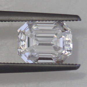 2.02 E VS2 Emerald Cut Loose Diamond GIA