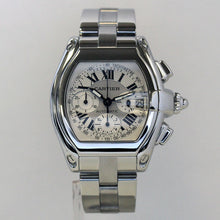 Load image into Gallery viewer, Cartier Mens Steel XL Roadster Chronograph 2618