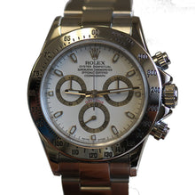 Load image into Gallery viewer, Rolex Mens Stainless Daytona D Serial White 116520