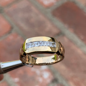 Copy of 0.90 Carat TW Men's Diamond Ring / Wedding Ring / Band, 10 Karat