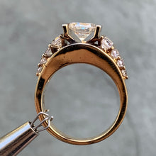 Load image into Gallery viewer, 1.80 Carat TW Round Diamond Engagement , 10K, Vintage Ben Dannie Original Design